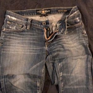 Lucky brand jeans size 2/26 straight leg.
